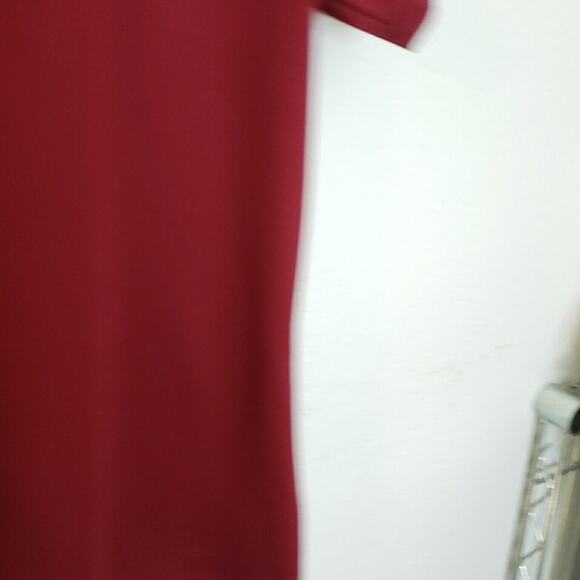 Nike Golf Dri- Fit The GrenDronach Short Sleeve Polo Golf Shirt Womens Large Red - Picture 4 of 6